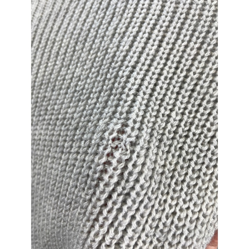 Aritzia Babaton Hazlitt Sweater Vest Womens S Gray Wool Ribbed Knit Sleeveless - Picture 7 of 12